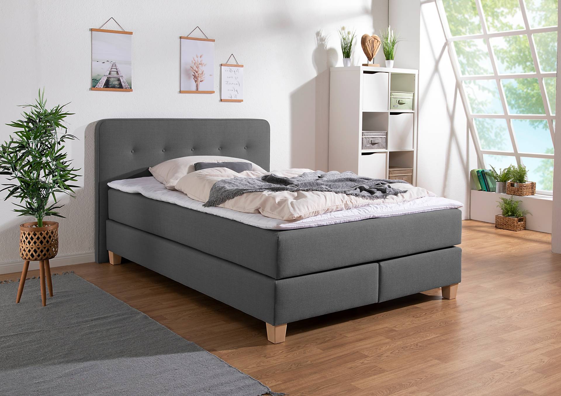 Home affaire Boxspringbett »Fargo« von home affaire