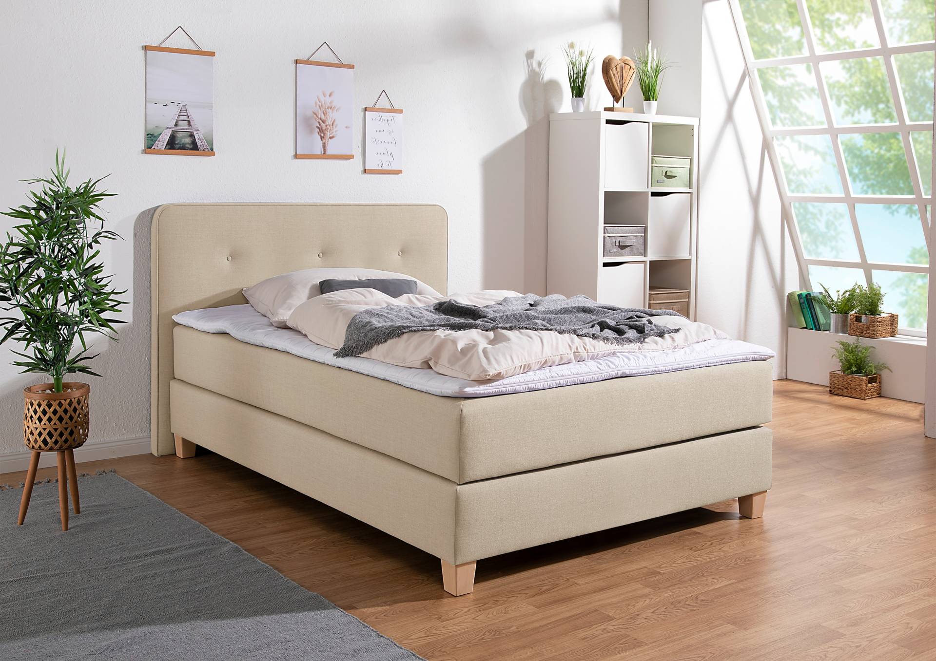 Home affaire Boxspringbett »Fargo« von home affaire