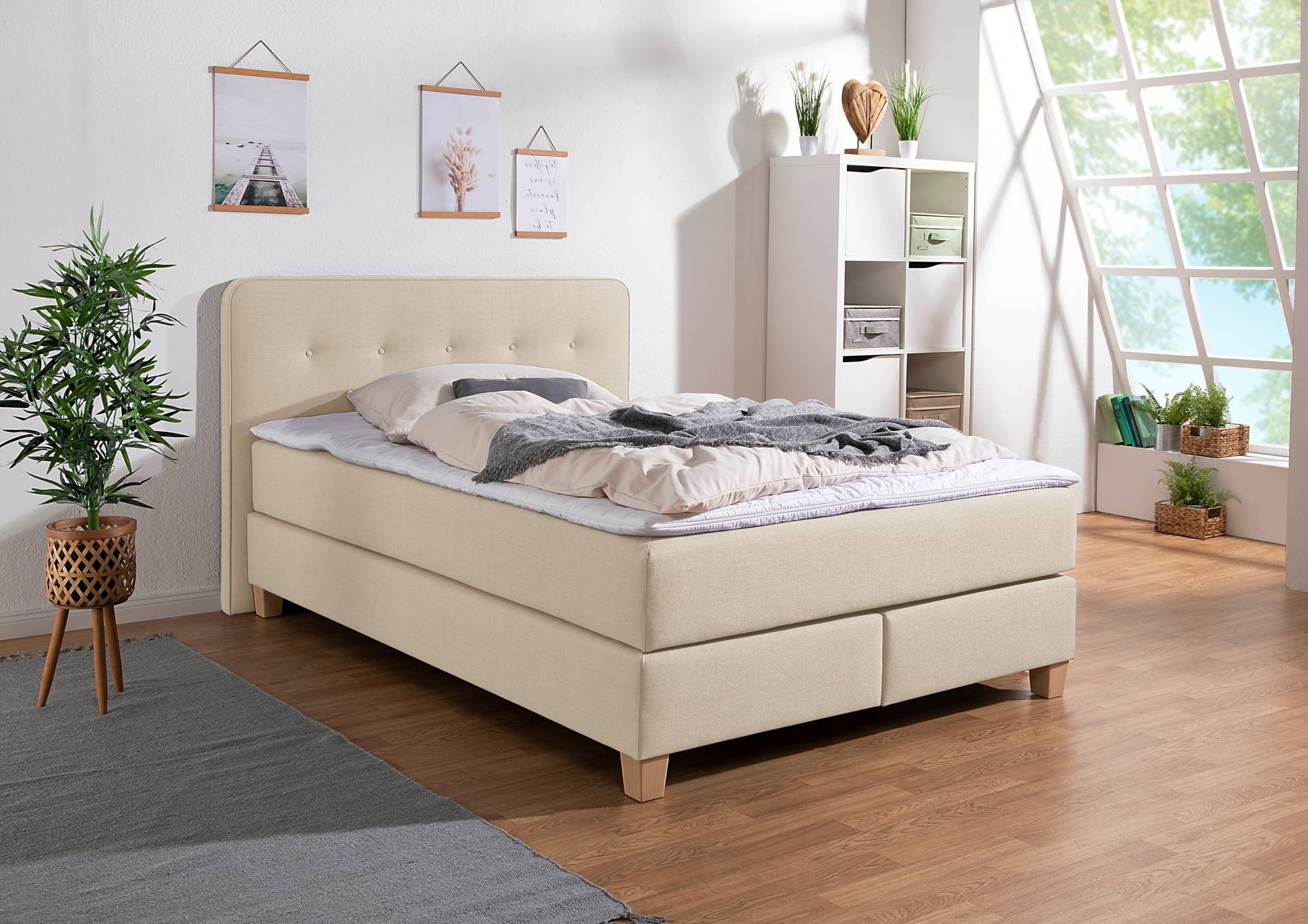 Home affaire Boxspringbett »Fargo« von home affaire