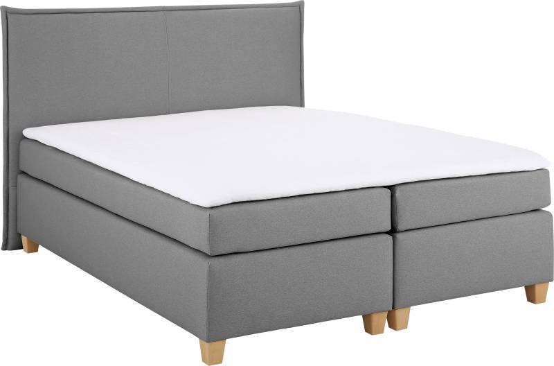 Home affaire Boxspringbett »Houssay«, inkl. Topper, 5 Breiten, 2 Härtegraden auch in Überlänge 220 cm von home affaire