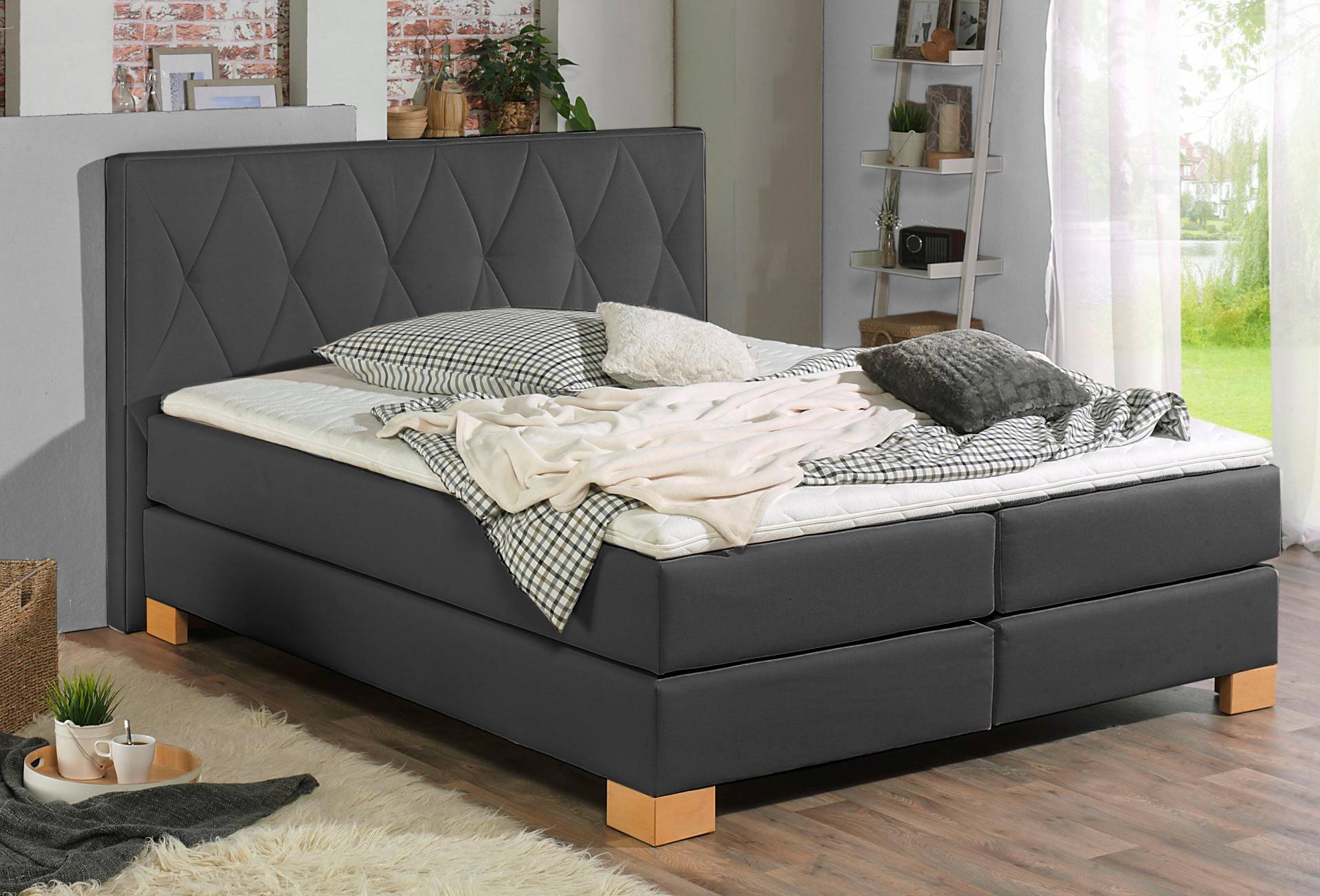 Home affaire Boxspringbett »Merino« von home affaire