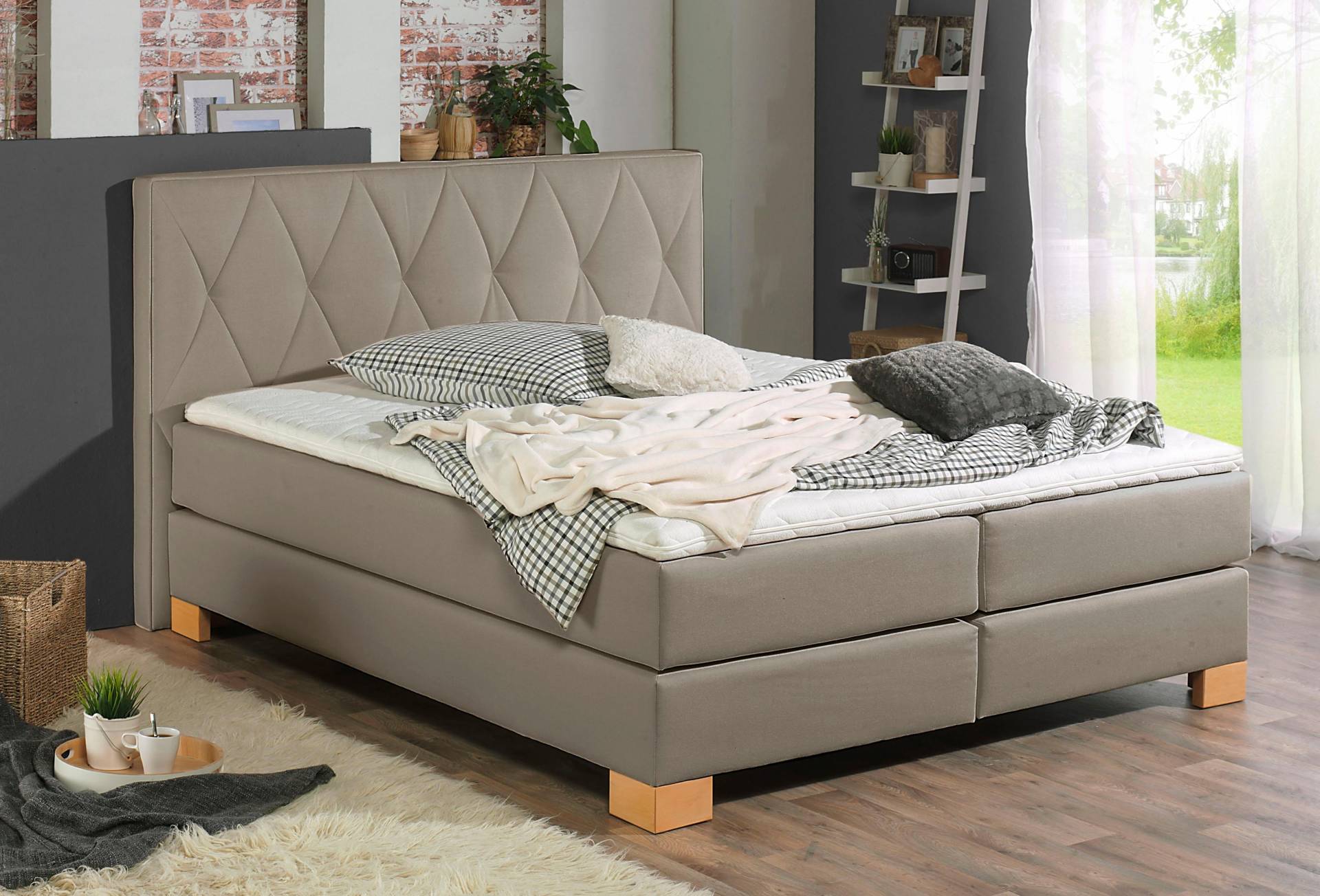 Home affaire Boxspringbett »Merino« von home affaire