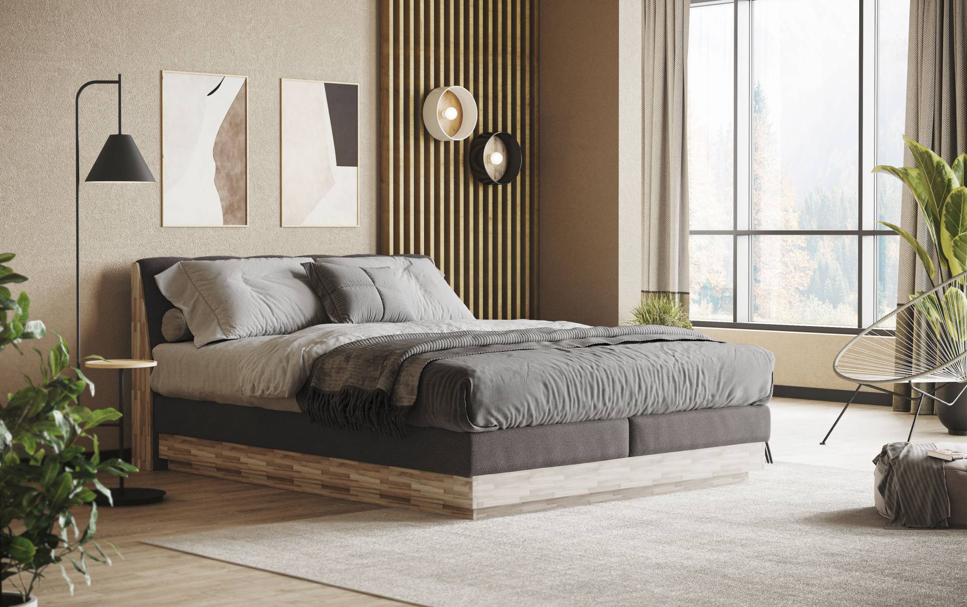 Home affaire Boxspringbett »Naome« von home affaire