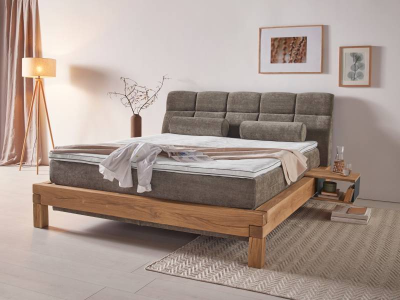 Home affaire Boxspringbett »Villads«, Liegefläche: 180/200 cm, Inside-Boxspring-Unterbau, recycelte Stoffe von home affaire