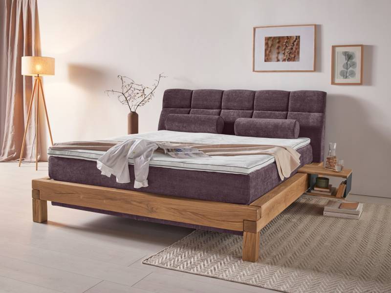 Home affaire Boxspringbett »Villads«, Liegefläche: 180/200 cm, Inside-Boxspring-Unterbau, recycelte Stoffe von home affaire