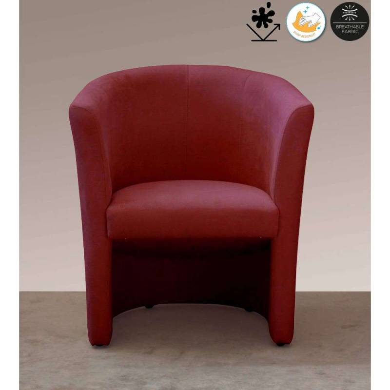 Home affaire Cocktailsessel »Tabby«, (1 St.), Antifleck-Beschichtung von home affaire