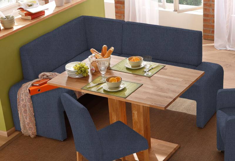 Home affaire Eckbank »Bologna«, in 2 Grössen (langer Schenkel 180 oder 200 cm), verschiedene Qualitäten von home affaire