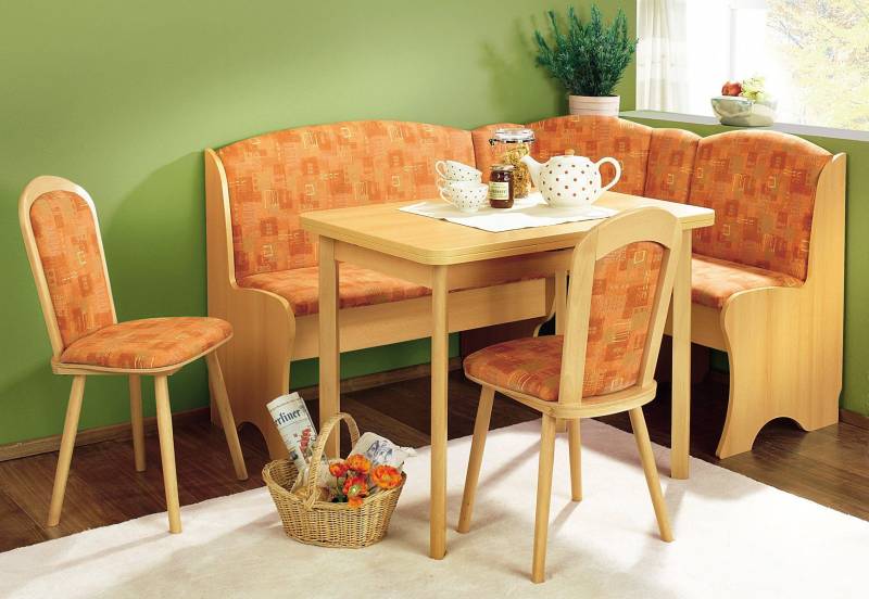 Home affaire Eckbankgruppe, (Set, 4 tlg.), 140/110 cm von home affaire
