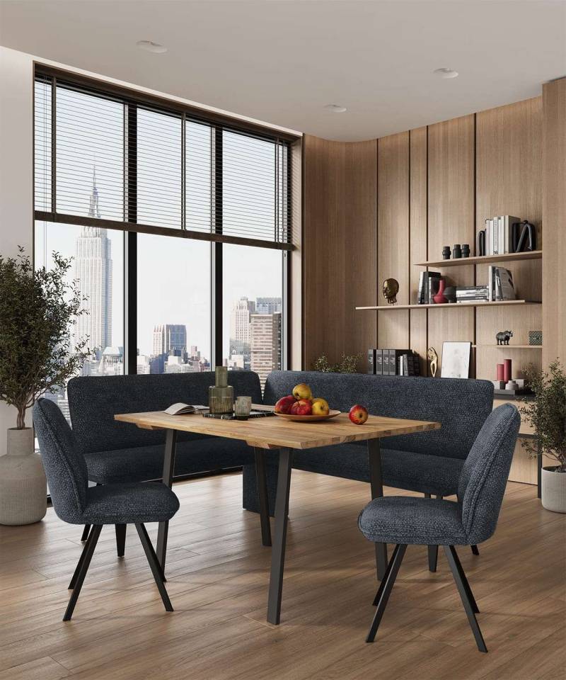 Home affaire Eckbankgruppe »Mily Essecke, Sitzgruppe, Eckbankgruppe, Küchenbankgruppe«, (Set, 4 tlg., 4er), BESTSELLER von home affaire