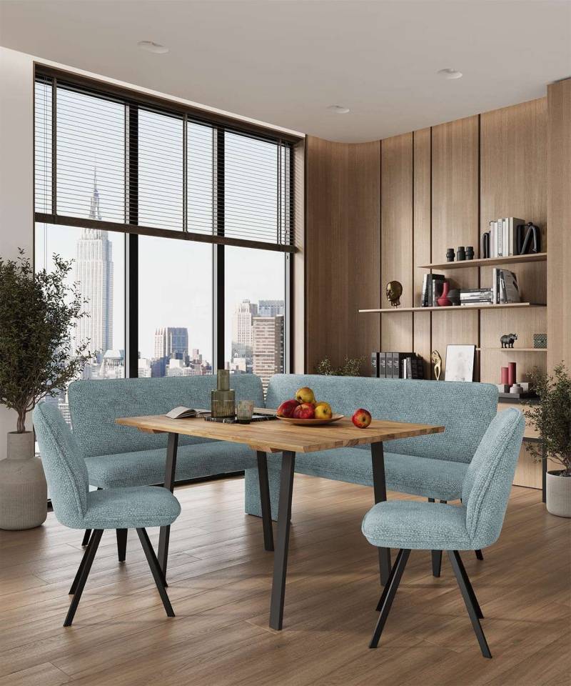 Home affaire Eckbankgruppe »Mily Essecke, Sitzgruppe, Eckbankgruppe, Küchenbankgruppe«, (Set, 4 tlg., 4er), BESTSELLER von home affaire