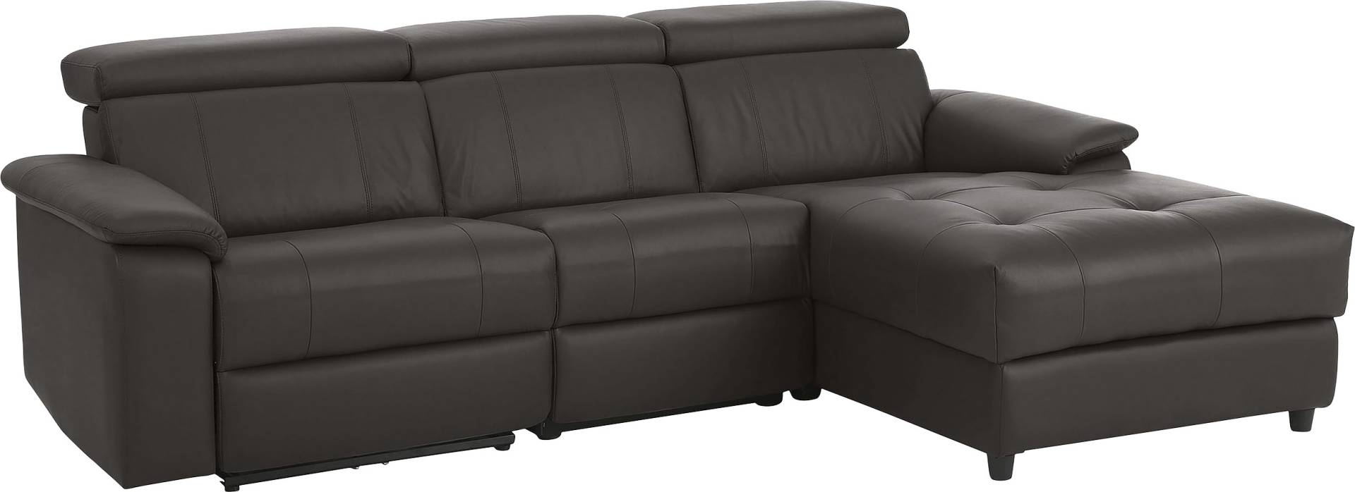 Home affaire Ecksofa »Binado, L-Form,«, mit manueller oder elektrischer Relaxfunktion mit USB-Anschluss von home affaire