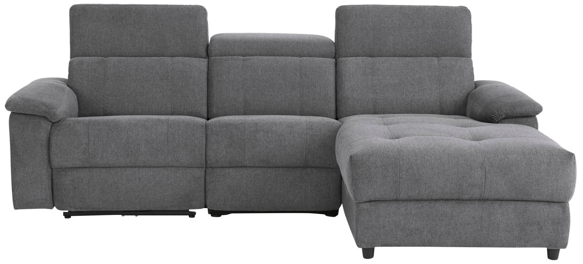 Home affaire Ecksofa »Binado, L-Form,«, mit manueller oder elektrischer Relaxfunktion mit USB-Anschluss von home affaire