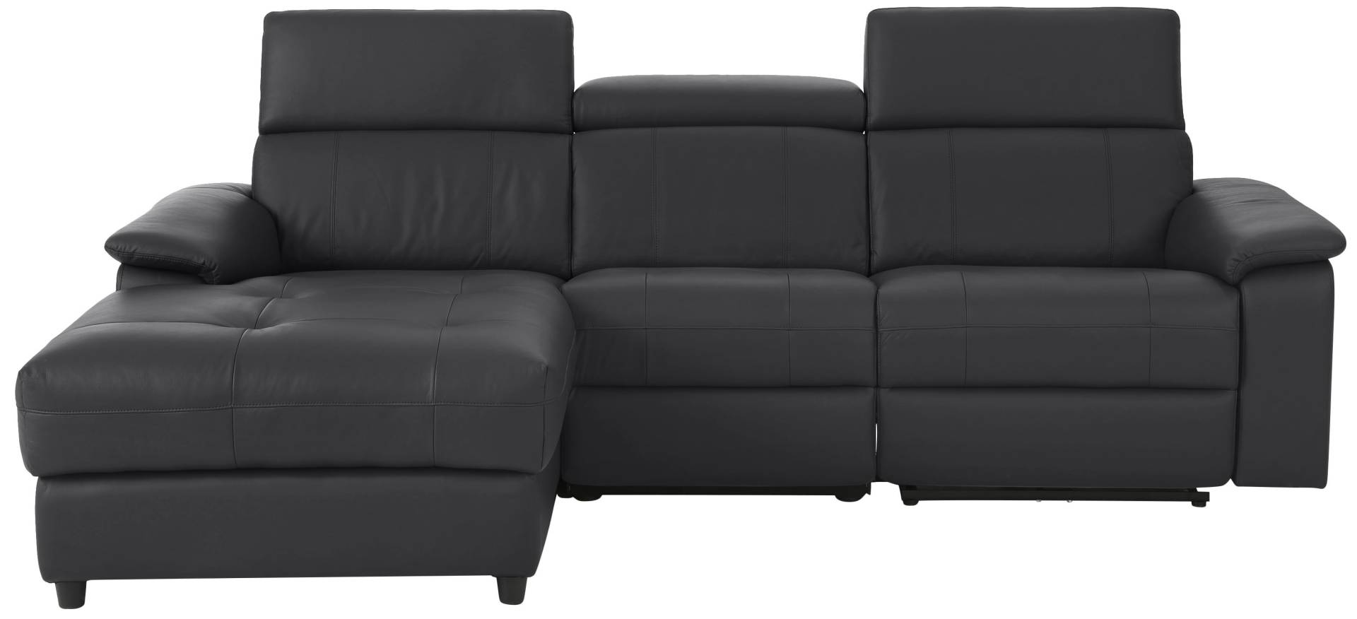 Home affaire Ecksofa »Binado, L-Form,«, mit manueller oder elektrischer Relaxfunktion mit USB-Anschluss von home affaire