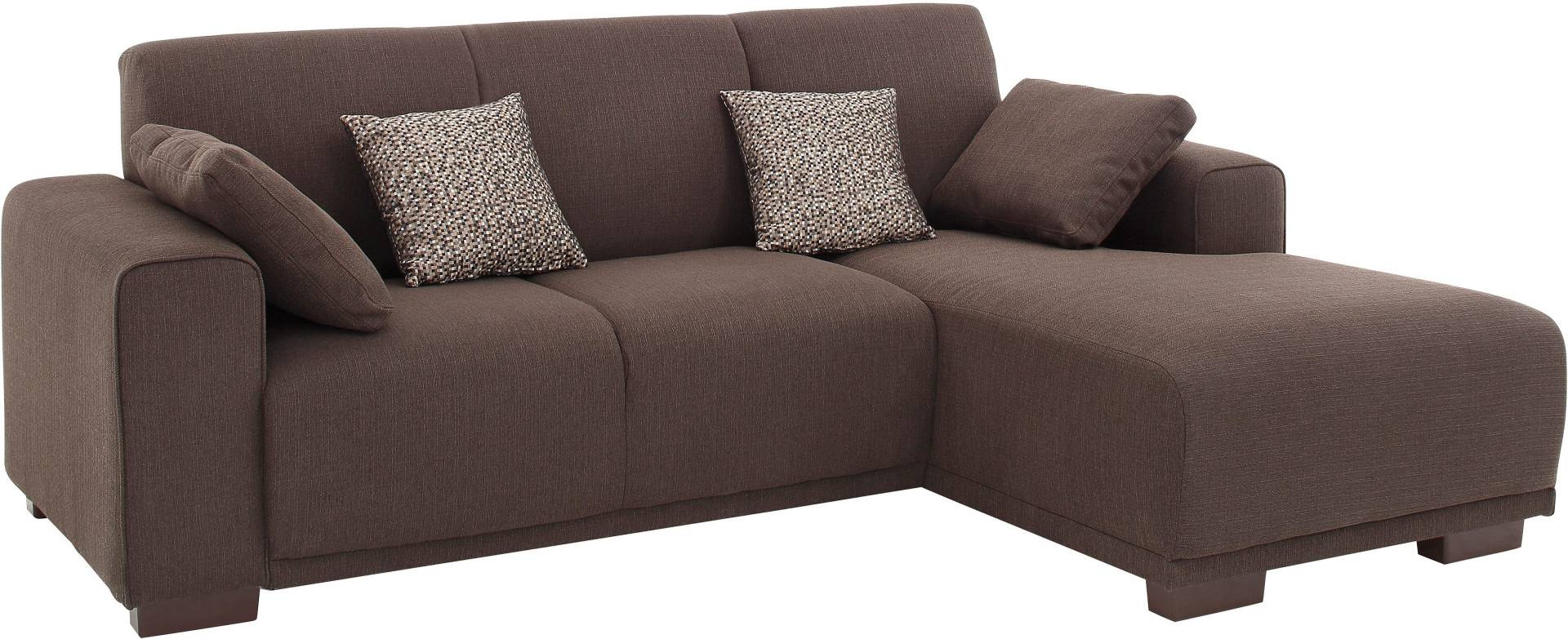 Home affaire Ecksofa »Bornholm incl. 2 Kissen, Stellmasse 234x162 cm« von home affaire