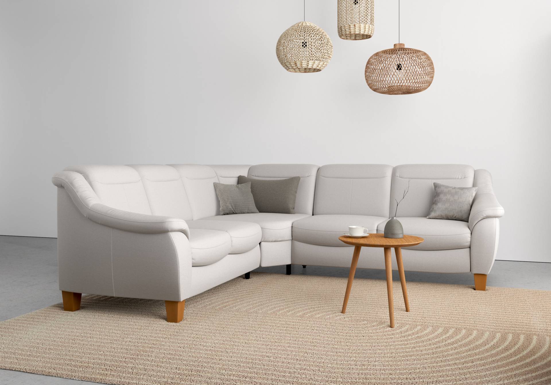 Home affaire Ecksofa »Caldera L-Form«, Federkern, wahlweise mit Kopfteilverstellung, Bettfunktion, Bettkasten Home affaire Ecksofa »Caldera L-Form«, Federkern, wahlweise mit Kopfteilverstellung, Bettfunktion, Bettkasten von home affaire