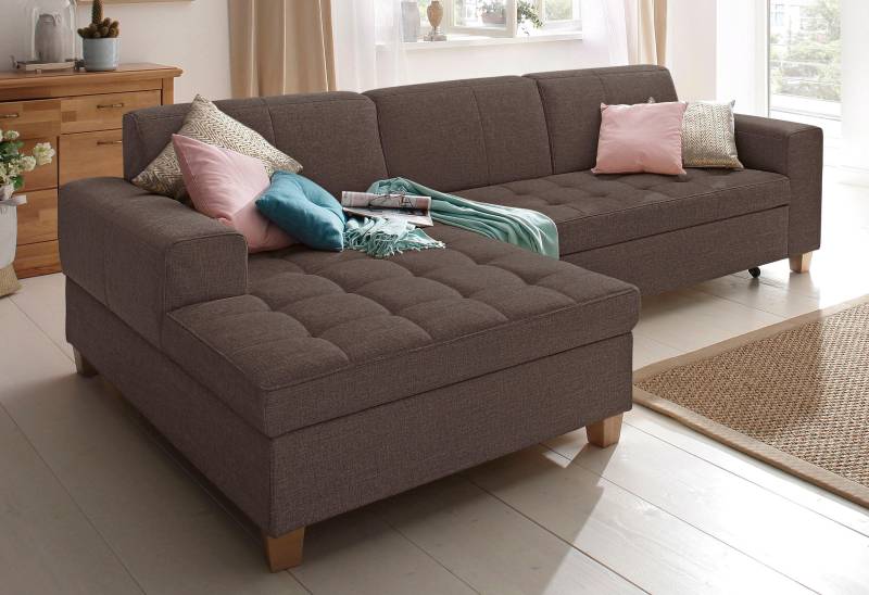 Home affaire Ecksofa »Corby L-Form« von home affaire