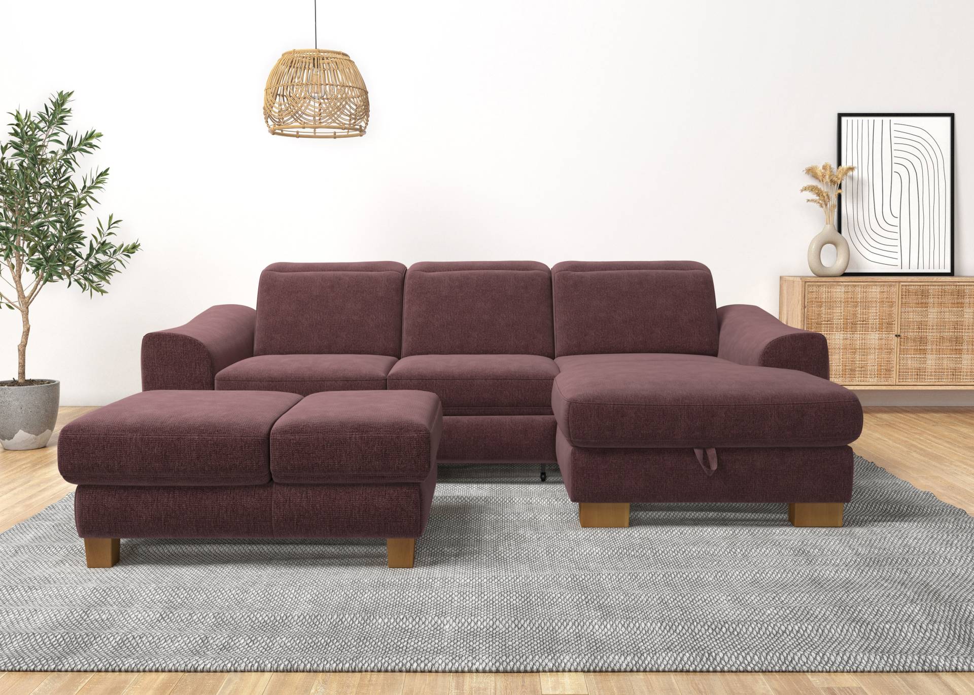 Home affaire Ecksofa »Dundee L-Form« von home affaire