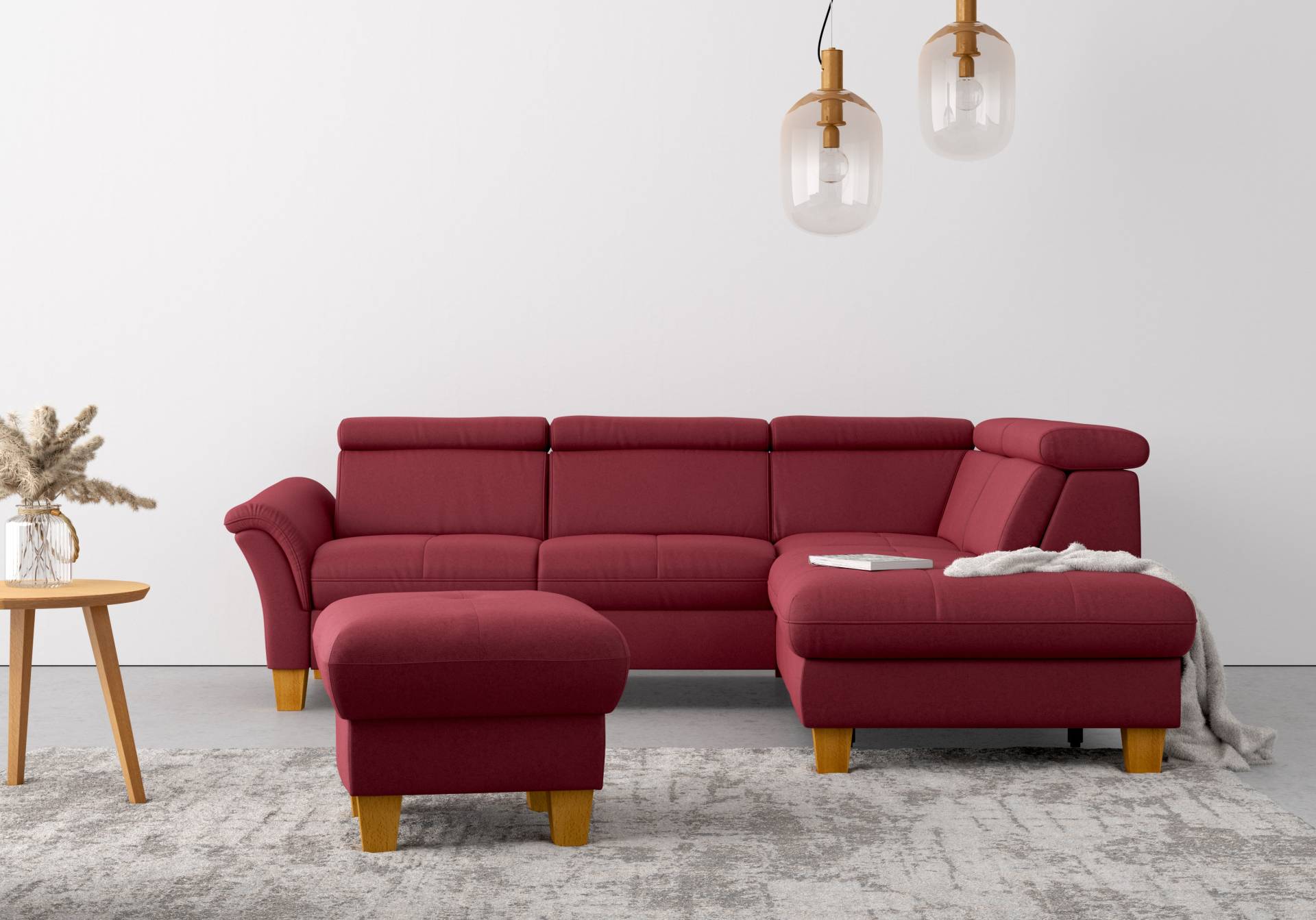 Home affaire Ecksofa »Lindgren L-Form« von home affaire