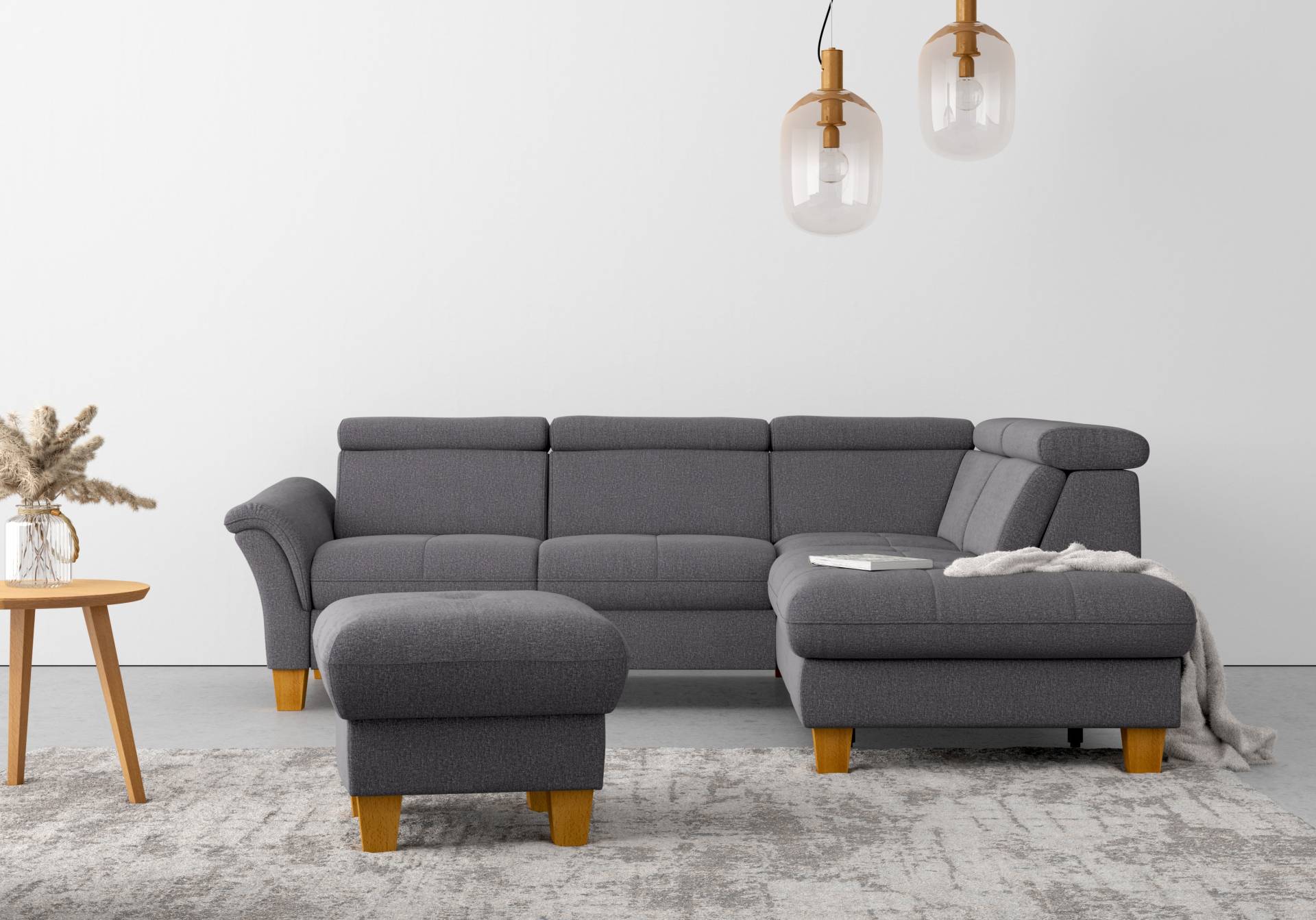 Home affaire Ecksofa »Lindgren L-Form« von home affaire