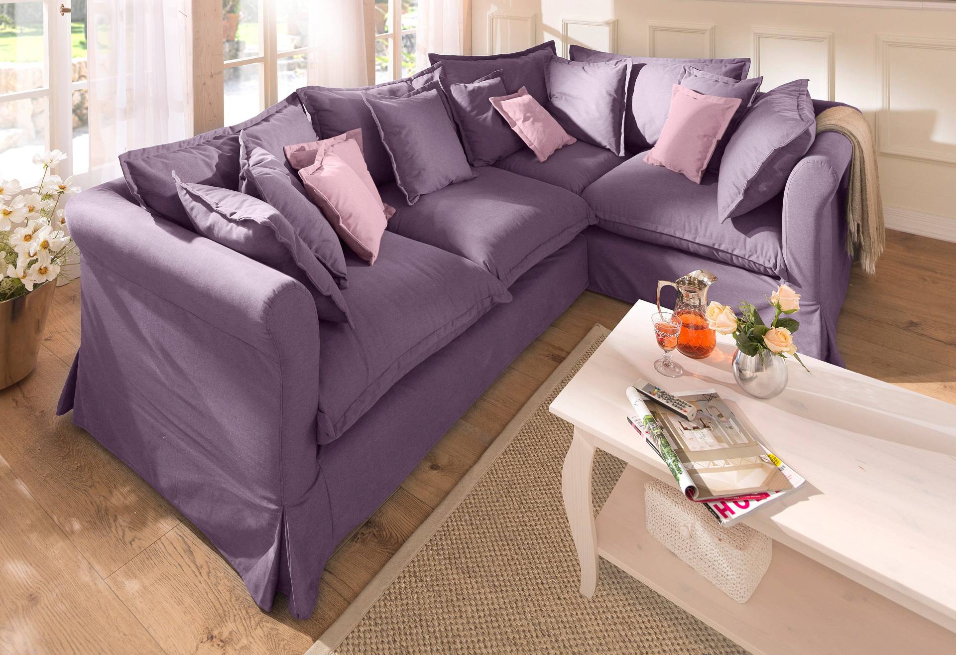 Home affaire Ecksofa »Luise L-Form« von home affaire