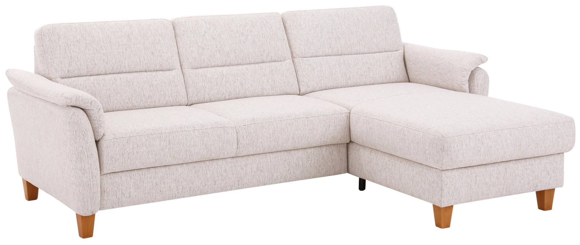 Home affaire Ecksofa »Palmera L-Form«, Federkern, wahlweise mit Bettfunktion und mit/ohne Bettkasten von home affaire