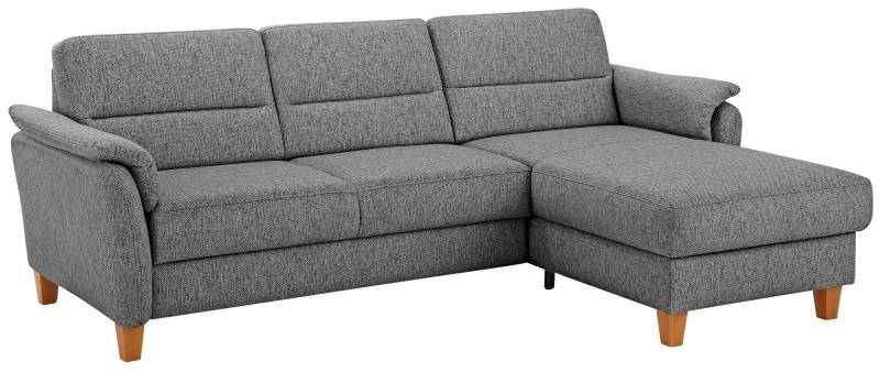 Home affaire Ecksofa »Palmera L-Form«, Federkern, wahlweise mit Bettfunktion und mit/ohne Bettkasten von home affaire