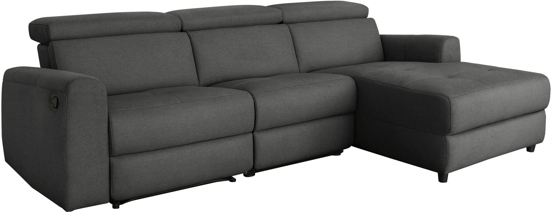 Home affaire Ecksofa »Sentrano, L-Form,«, 275 cm, man. o. elektr. Relaxfunktion und USB/Kopfverstellung von home affaire