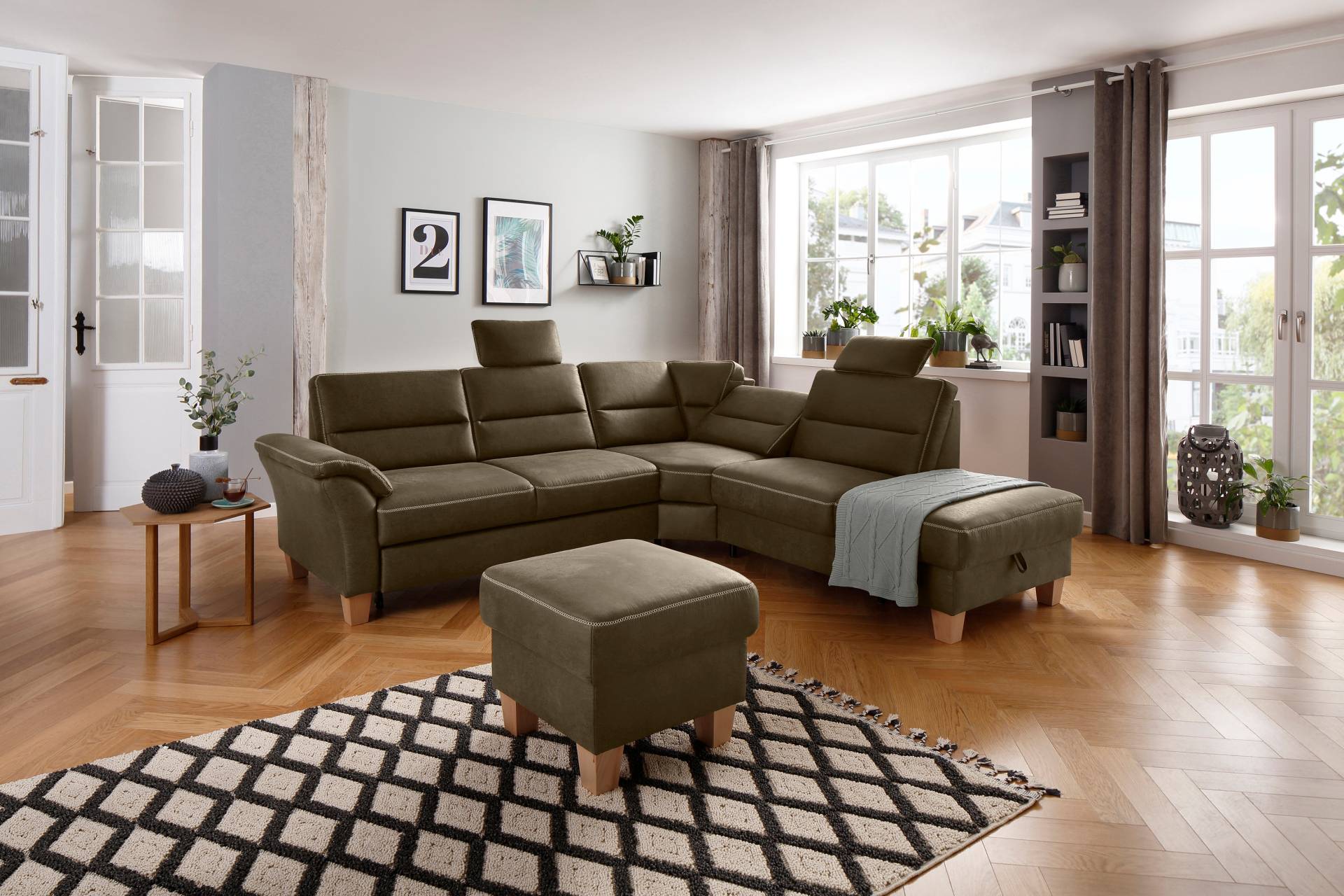 Home affaire Ecksofa »Soleo L-Form«, komfortabel durch Trapezecke mit Relaxfunktion, auch mit Bettfunktion Home affaire Ecksofa »Soleo L-Form«, komfortabel durch Trapezecke mit Relaxfunktion, auch mit Bettfunktion von home affaire