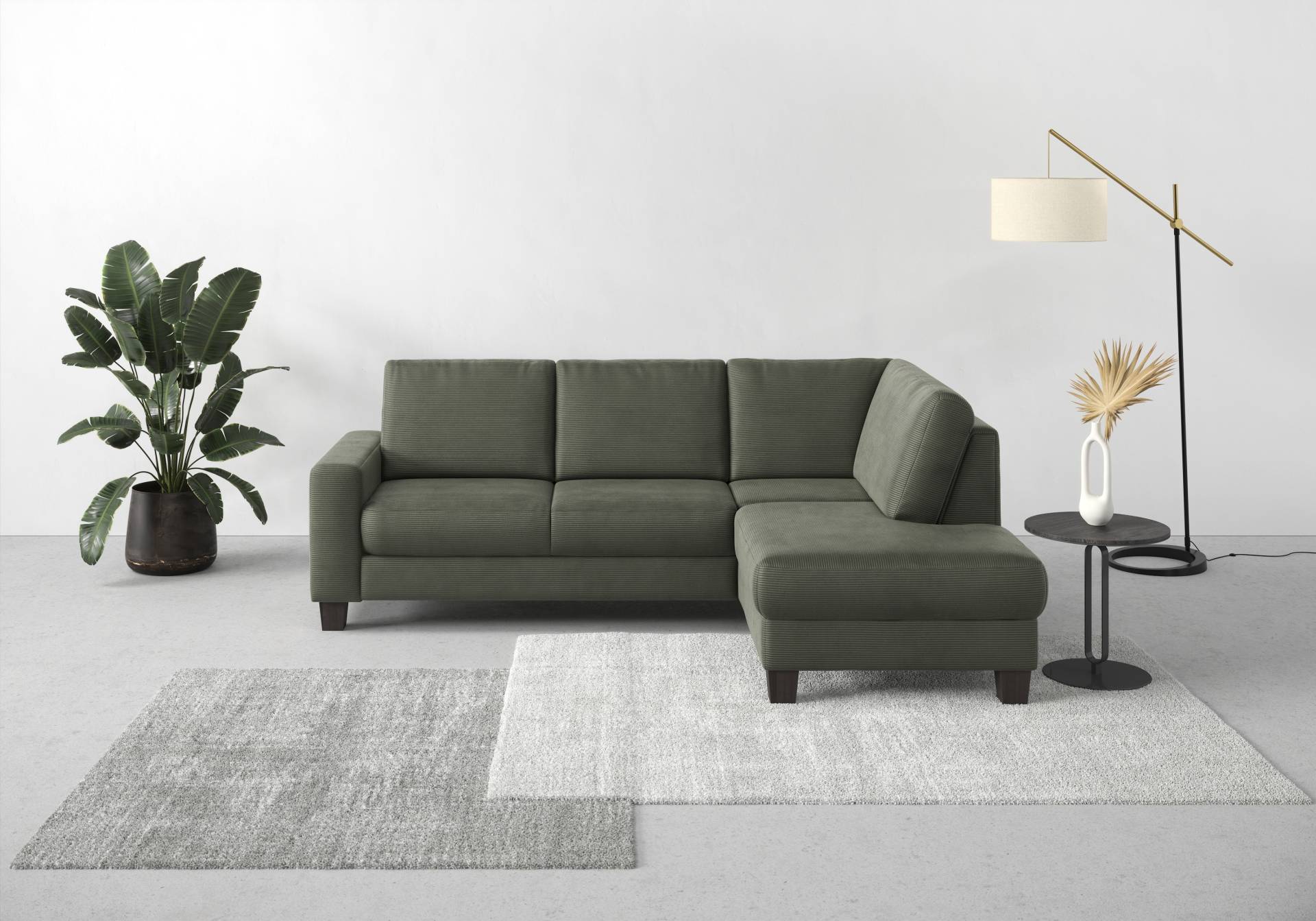 Home affaire Ecksofa »Summer L-Form«, mit Ottomane, mit oder ohne Bettfunktion und Bettkasten, Cord-Bezug Home affaire Ecksofa »Summer L-Form«, mit Ottomane, mit oder ohne Bettfunktion und Bettkasten, Cord-Bezug von home affaire