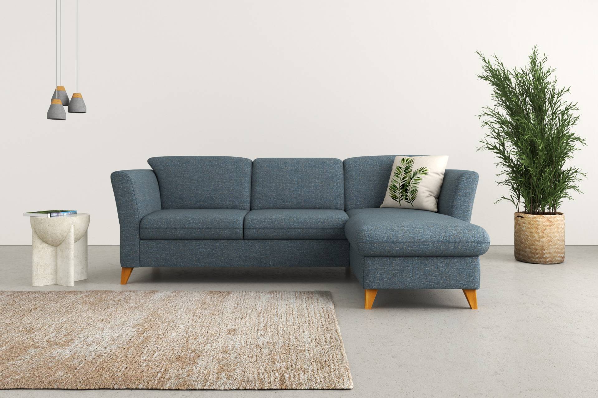 Home affaire Ecksofa »Trelleborg L-Form«, Federkern-Polsterung, wahlweise mit Bettfunktion und Bettkasten Home affaire Ecksofa »Trelleborg L-Form«, Federkern-Polsterung, wahlweise mit Bettfunktion und Bettkasten von home affaire