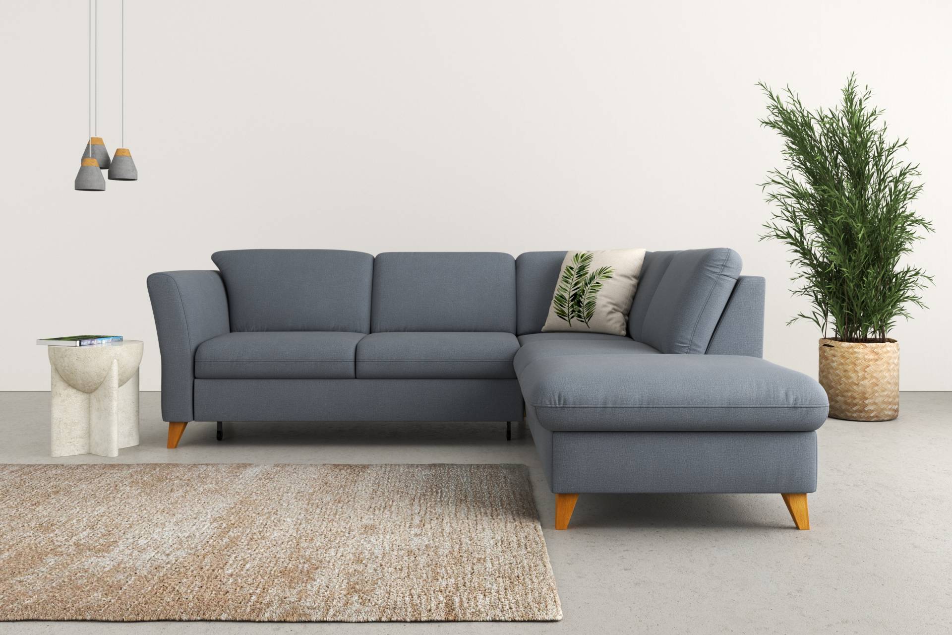 Home affaire Ecksofa »Trelleborg L-Form«, Federkern-Polsterung, wahlweise mit Bettfunktion und Stauraum Home affaire Ecksofa »Trelleborg L-Form«, Federkern-Polsterung, wahlweise mit Bettfunktion und Stauraum von home affaire