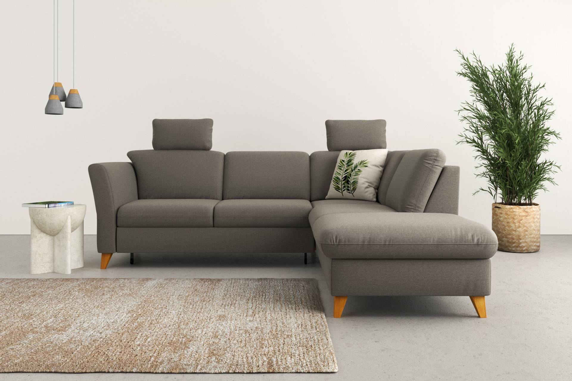 Home affaire Ecksofa »Trelleborg L-Form«, Federkern-Polsterung, wahlweise mit Bettfunktion und Stauraum Home affaire Ecksofa »Trelleborg L-Form«, Federkern-Polsterung, wahlweise mit Bettfunktion und Stauraum von home affaire