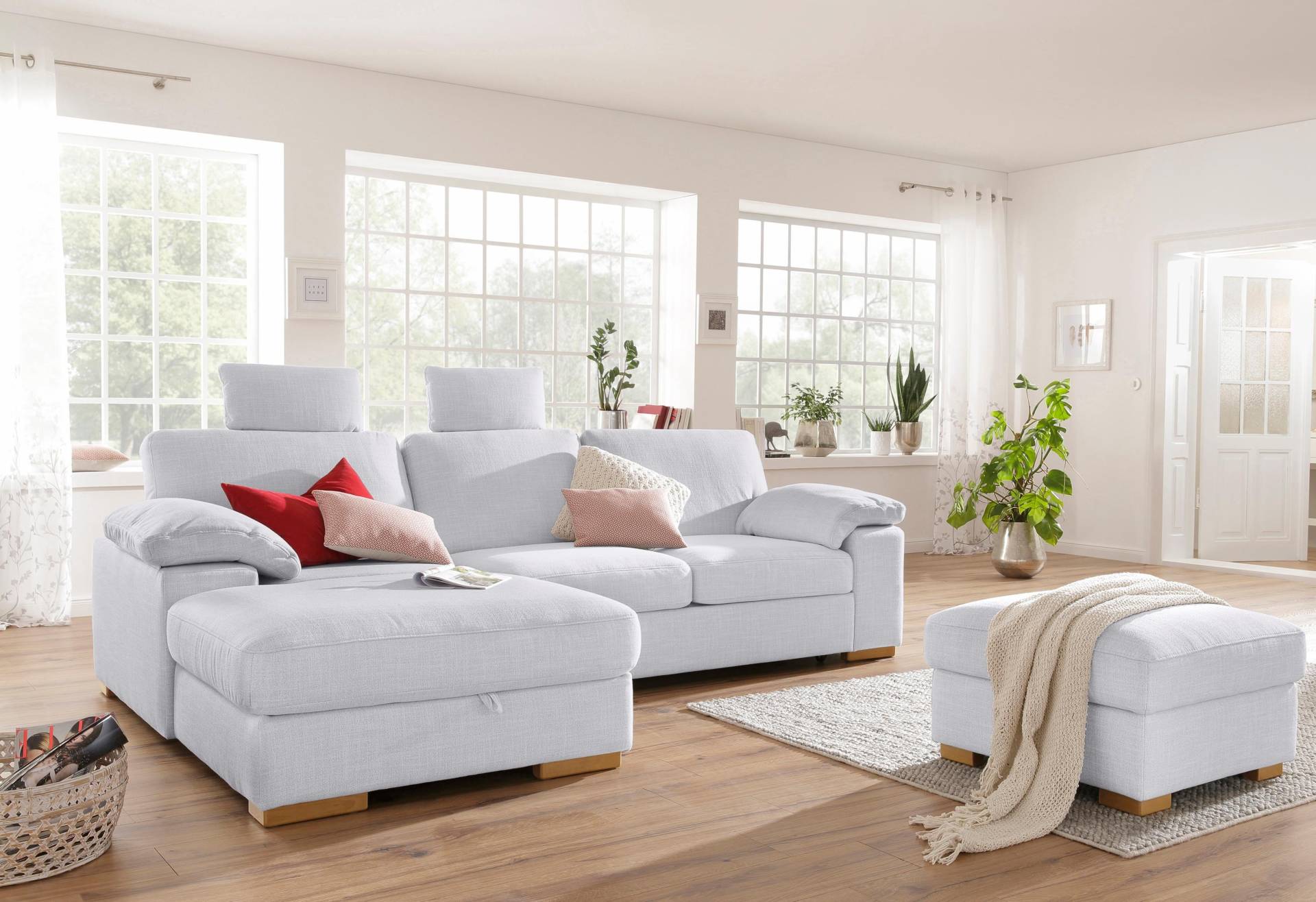 Home affaire Ecksofa »Ventura L-Form«, wahlweise mit Bettfunktion und Bettfunktion/Bettkasten Home affaire Ecksofa »Ventura L-Form«, wahlweise mit Bettfunktion und Bettfunktion/Bettkasten von home affaire