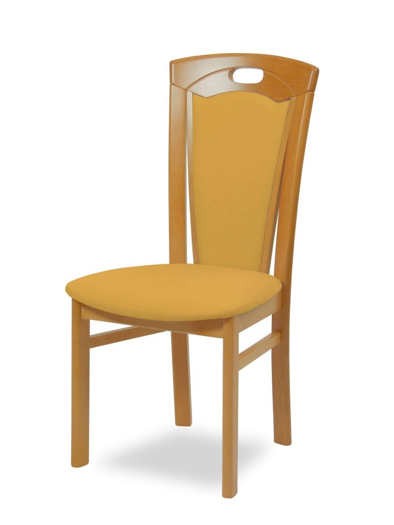 Home affaire Esszimmerstuhl »FERDI Made in Italy, Massivholz«, (Set), 2 St., Feinstruktur, Bezug Feinstruktur (wasser- und fleckabweisend) oder Struktur von home affaire