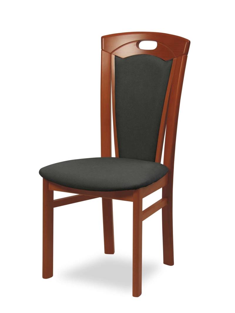 Home affaire Esszimmerstuhl »FERDI Made in Italy, Massivholz«, (Set), 2 St., Feinstruktur, Bezug Feinstruktur (wasser- und fleckabweisend) oder Struktur von home affaire