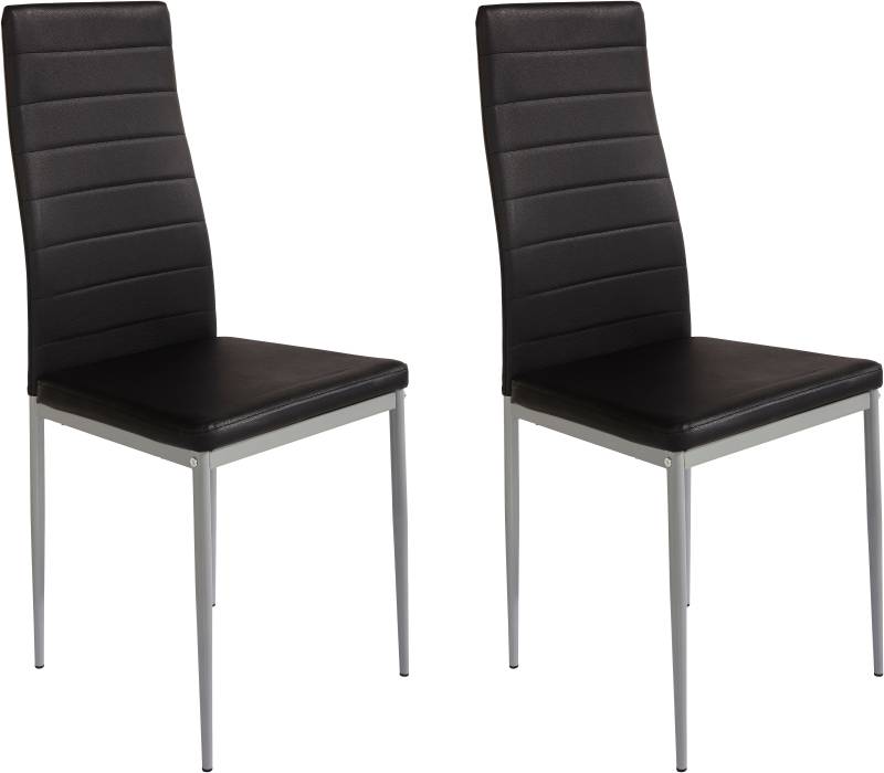 Home affaire Esszimmerstuhl »Pluto«, (Set), 2 St., Kunstleder, Bezug in Kunstleder von home affaire
