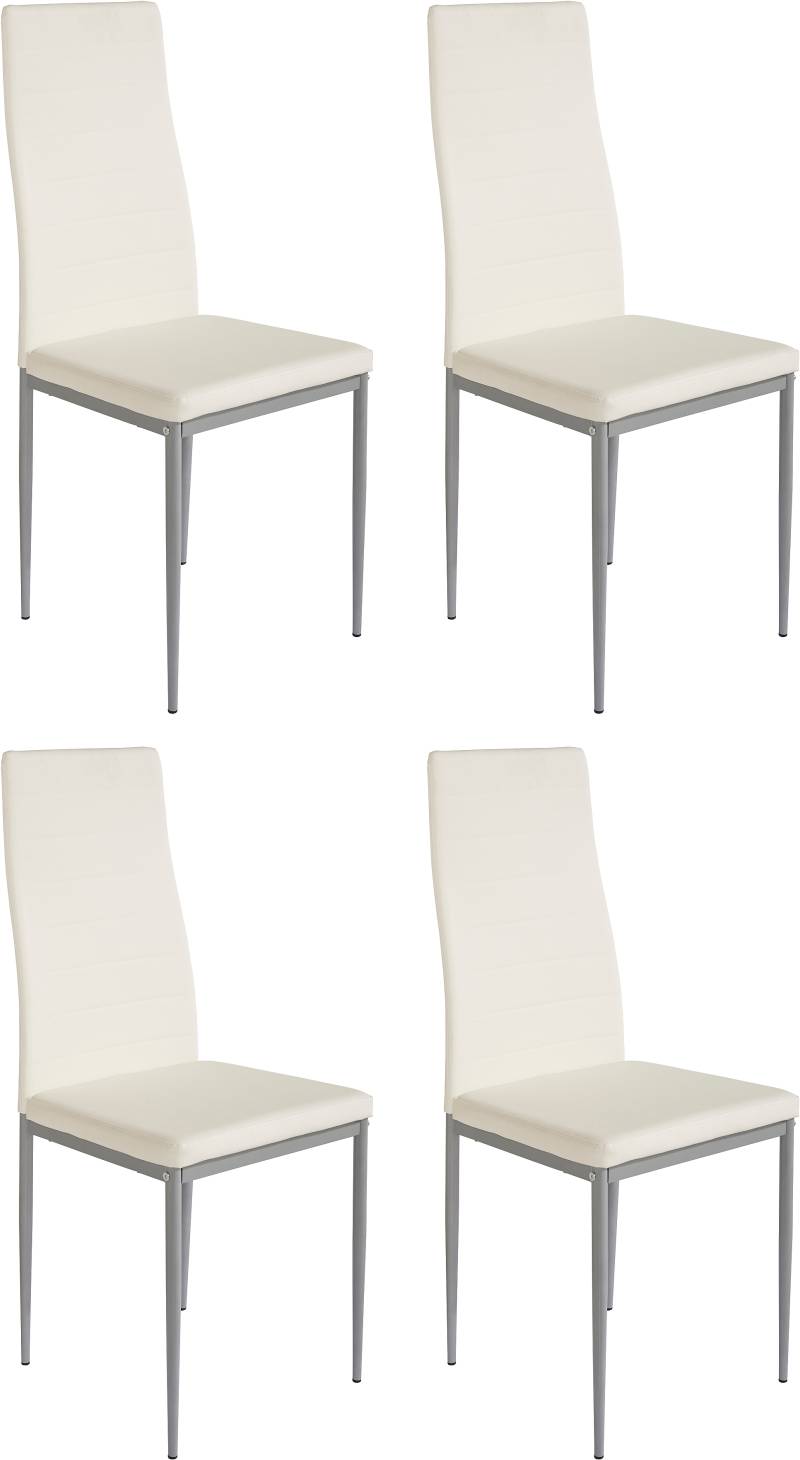 Home affaire Esszimmerstuhl »Pluto«, (Set), 4 St., Kunstleder, Bezug in Kunstleder von home affaire