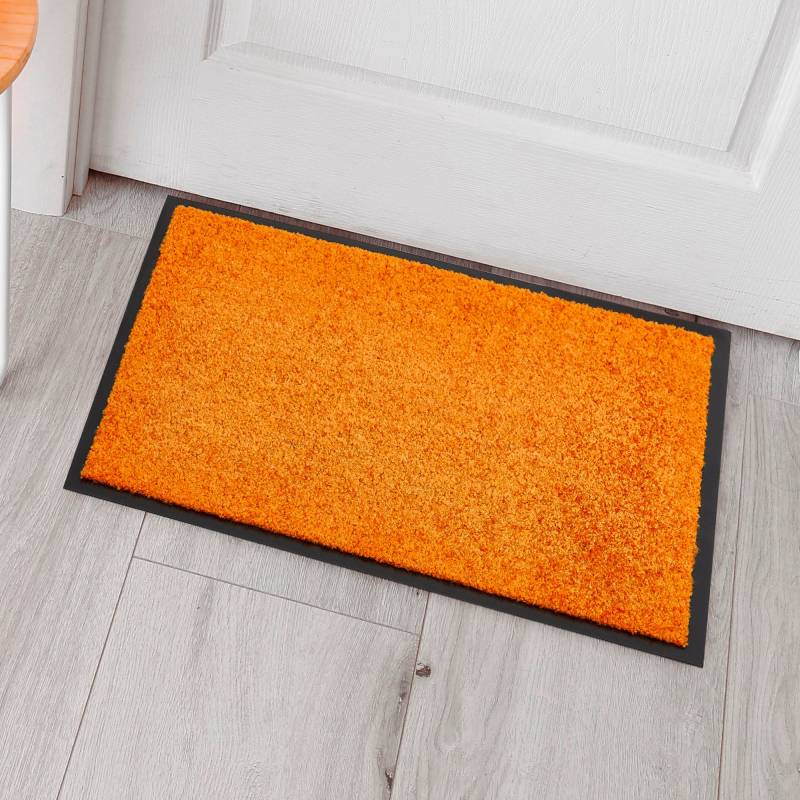 my home Fussmatte »Fresh Step, Made in Belgium«, rechteckig, 7 mm Höhe, für den Eingangsbereich, Uni-Farben, rutschhemmend, robust, waschbar von My Home