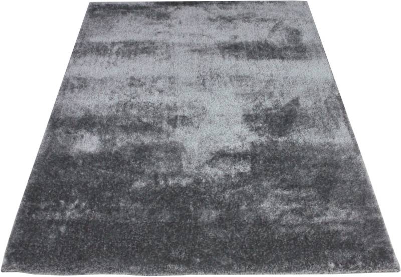 Home affaire Hochflor-Teppich »Deman«, rechteckig, 25 mm Höhe, Uni-Farben, Mikrofaser Teppiche, flauschig, Wohnzimmer, Schlafzimmer von home affaire