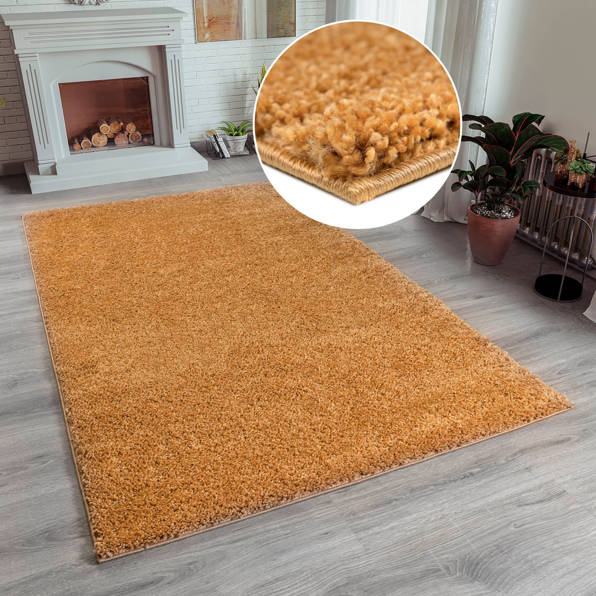 Home affaire Hochflor-Teppich »Shaggy 30«, rechteckig, 30 mm Höhe, Teppich, Uni Farben, besonders weich und kuschelig Home affaire Hochflor-Teppich »Shaggy 30«, rechteckig, 30 mm Höhe, Teppich, Uni Farben, besonders weich und kuschelig von My Home