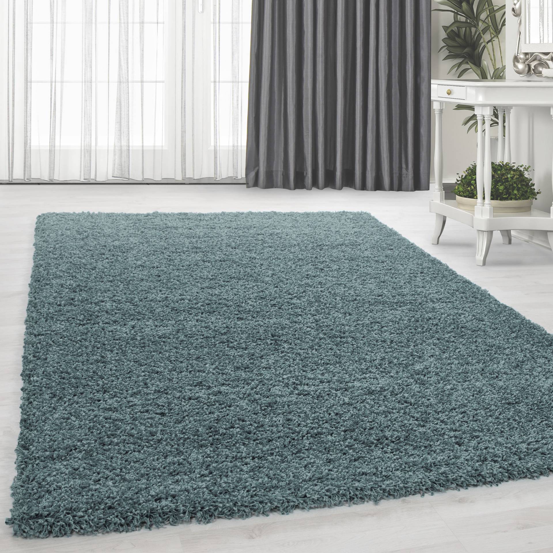 Home affaire Hochflor-Teppich »Viva«, rechteckig, 45 mm Höhe, Uni Farben, einfarbig, besonders weich und kuschelig Home affaire Hochflor-Teppich »Viva«, rechteckig, 45 mm Höhe, Uni Farben, einfarbig, besonders weich und kuschelig von My Home