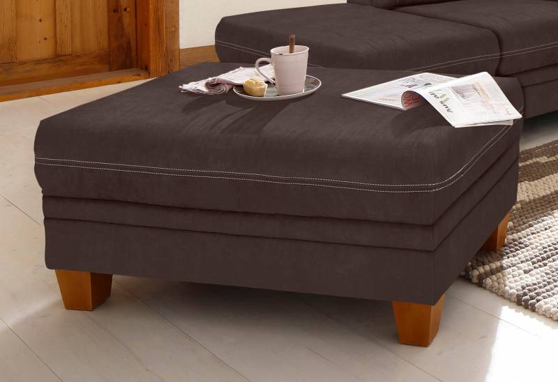 Home affaire Hocker »Husum«, mit Kontrastnaht von home affaire