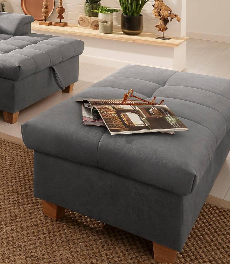 Home affaire Hocker »Lyla«, mit Stauraum, Breite 131 cm von home affaire