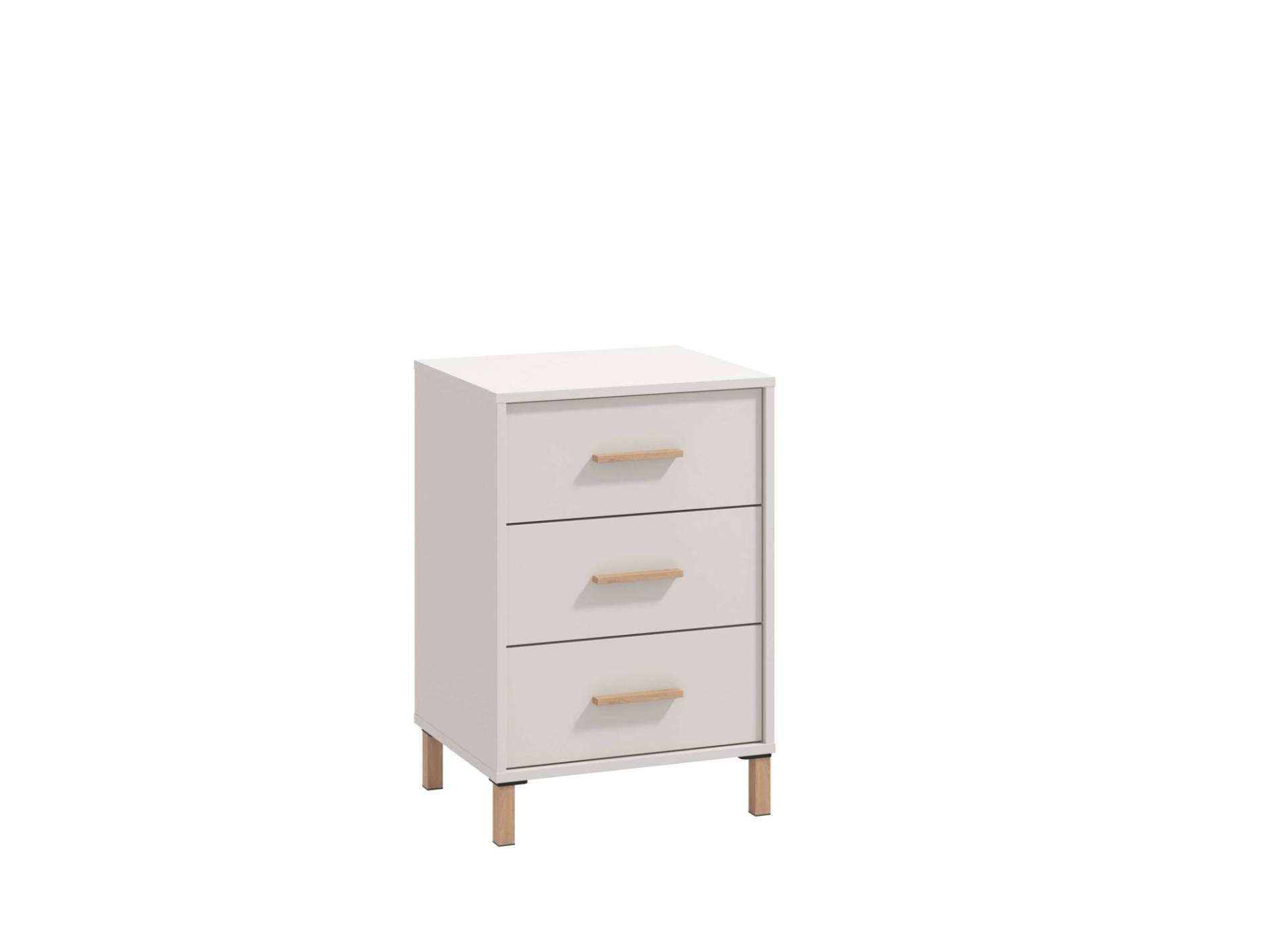 Home affaire Nachtkommode »Belfort Nachtschrank Nachttisch Made in Europe«, mit 2 oder 3 Schubladen, FSC®-zertifizierter, Trendfarbe cashmere von home affaire