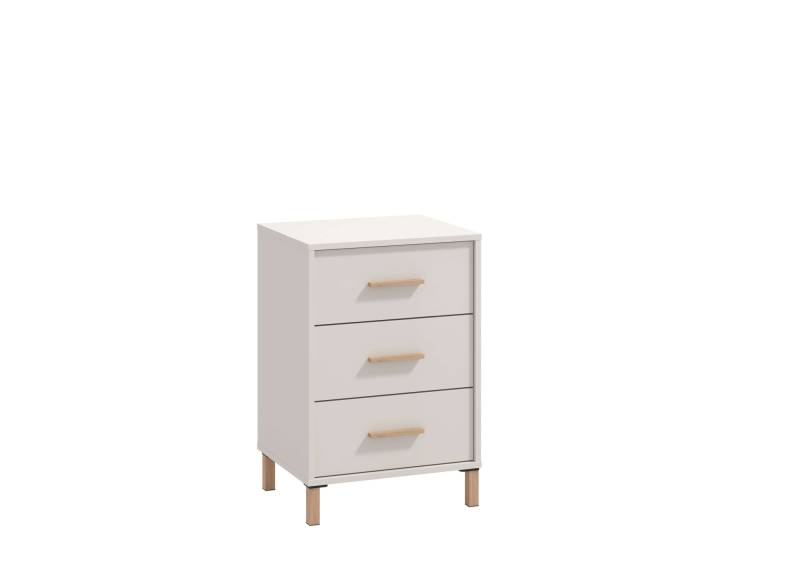 Home affaire Nachtkommode »Belfort Nachtschrank Nachttisch Made in Europe«, mit 2 oder 3 Schubladen, FSC®-zertifizierter, Trendfarbe cashmere von home affaire