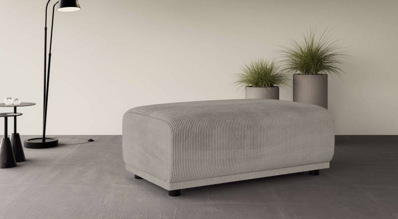 Home affaire Polsterhocker »TAMMO«, passend zur Serie, auch in Cord und Bouclé von home affaire