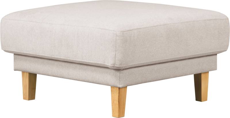 Home affaire Polsterhocker »TRIPLO passend zur Serie, Masse B/T/H: 82/72/46 cm«, mit Wellenunterfederung, in hochwertiger Verarbeitung von home affaire