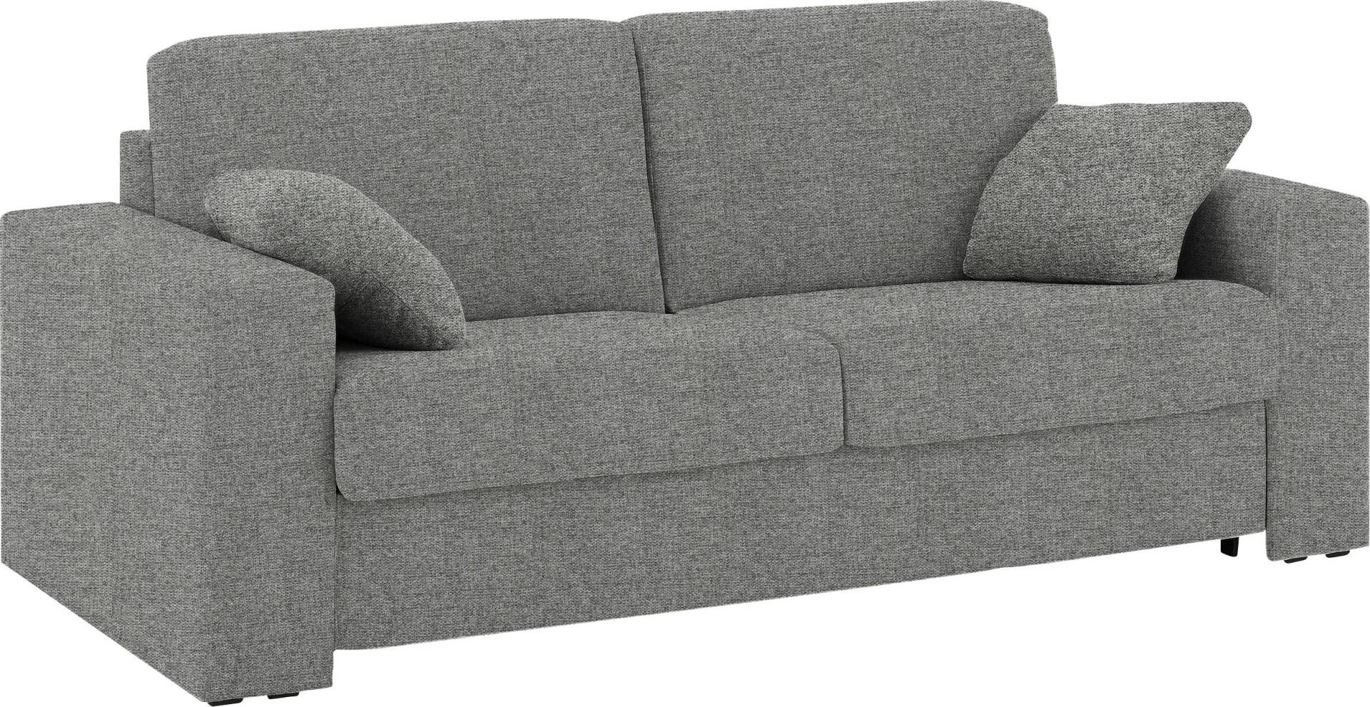 Home affaire Schlafsofa »Roma Matratzenhöhe 14 cm«, Dauerschlaffunktion, mit Unterfederung, Lattenrost, Matratze von home affaire