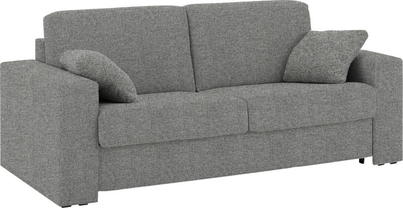 Home affaire Schlafsofa »Roma Matratzenhöhe 14 cm«, Dauerschlaffunktion, mit Unterfederung, Lattenrost, Matratze von home affaire