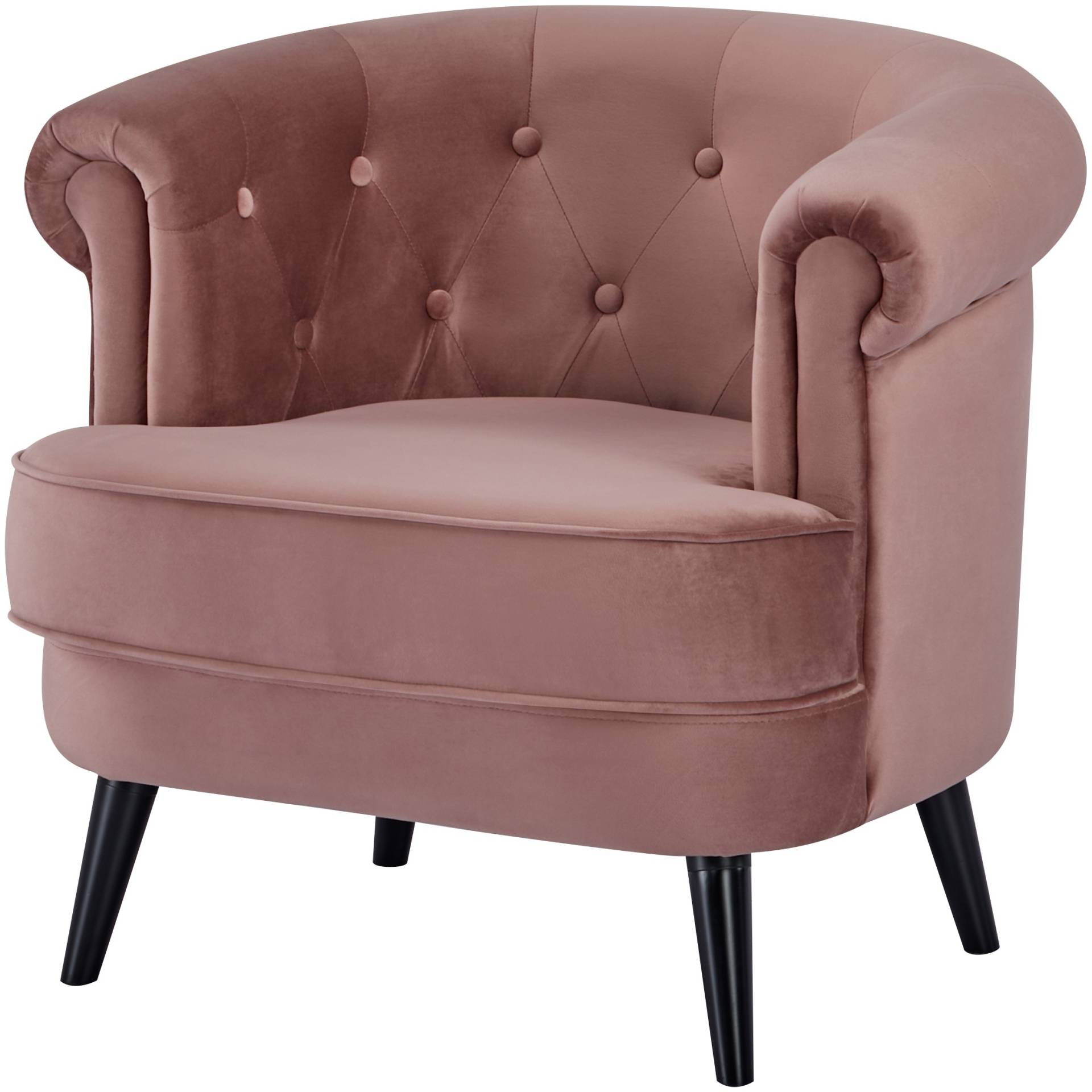 Home affaire Sessel »LIENZ traumhafter Loungesessel in Chesterfield-Optik,«, Sessel für Wohnzimmer in softem Samtvelours Home affaire Sessel »LIENZ traumhafter Loungesessel in Chesterfield-Optik,«, Sessel für Wohnzimmer in softem Samtvelours von home affaire